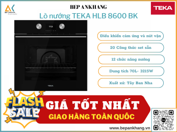 Lò nướng âm tủ Teka HLB 8600 BK - Made in Spain 